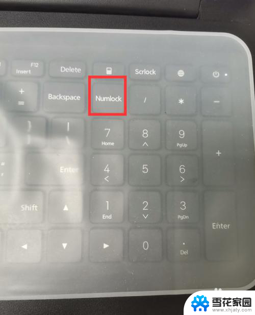 笔记本电脑按数字键没有反应 笔记本数字键无法使用怎么办
