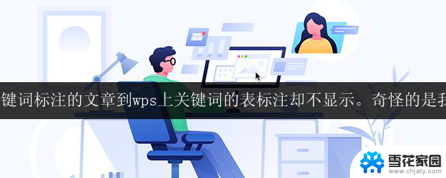 wps关键词标注不显示的解决方法