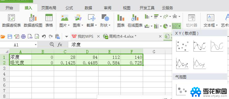 wps如何用excel算回归曲线 wps中如何用回归曲线进行数据分析