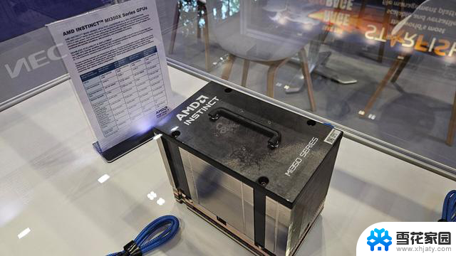 AMD MI350系列CDNA4 AI加速器提前亮相，单体功耗高达1400W
