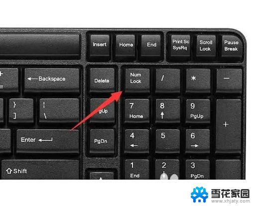 解锁键盘数字键盘 键盘锁定解锁方法