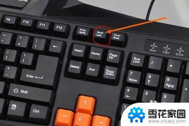 键盘的方向键锁定了 键盘上下左右键解锁方法