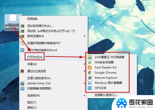 pdf格式打开软件 pdf格式文件如何打开