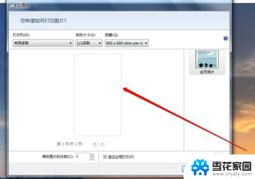 图片在打印预览里面不显示出来 打印图片时预览窗口显示空白