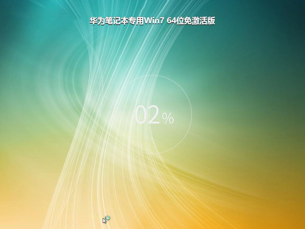 华为笔记本专用Win7 64位免激活版