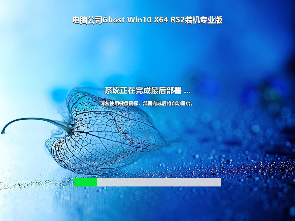电脑公司Ghost Win10 X64 RS2装机专业版